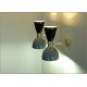 Wall Lamp Art. A-096 - Metal / Brass - GRAY / BLACK