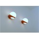 Wall Lamp GLASS SPHERE Art. A-015 - RED Color