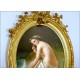 Bathing Beauty - Olio su tela - Ernst Friedrich von Liphart - 19th century