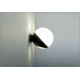 Wall Lamp GLASS SPHERE - Large 18 Cm - Art. A-300 - BLACK Color